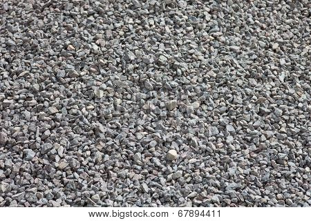 Crushed Stones Texture Or Background