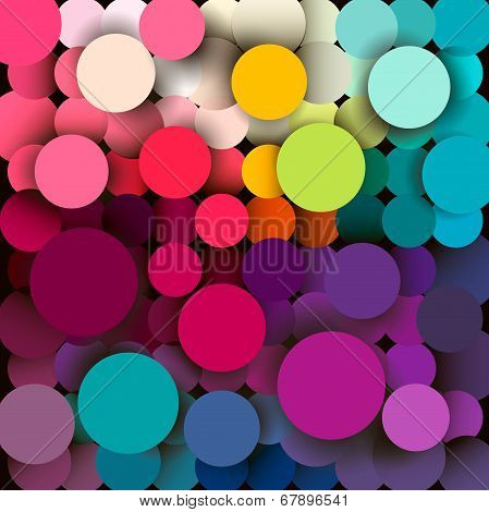 Colorful abstract geometric background