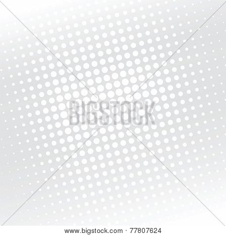 Abstract Gray Halftone Background Vector