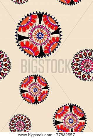 Round Ornament Pattern