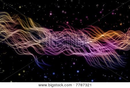 abstracte ruimte achtergrond
