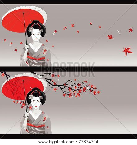 Geisha card