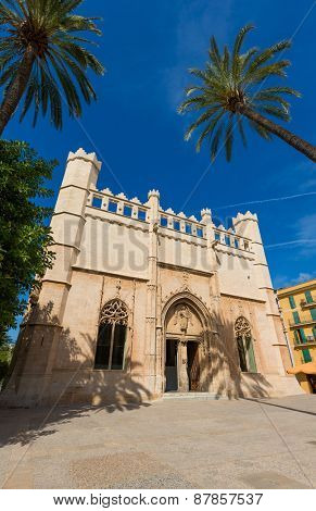Palma de Mallorca Lonja Majorca gothic architecture in Balearic islands spain