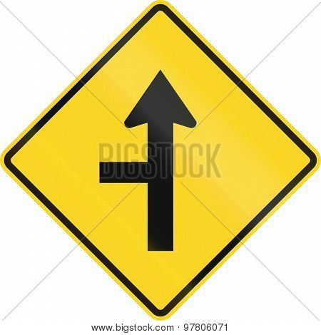 Intersection Ahead In Canada