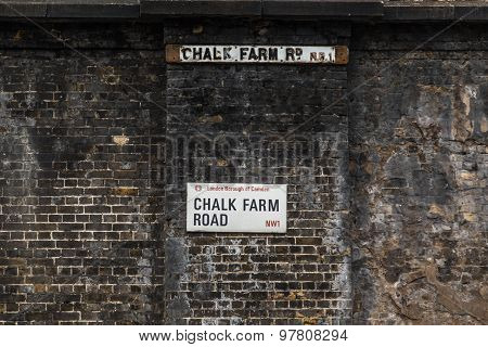 Chalk Farm Road In London