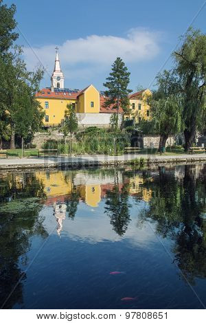 Church And Convent In Tapolca, Hungary