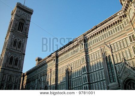 Cúpula chuch e campanário de Giotto, Florença, Itália