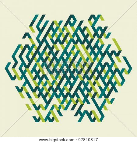 Abstract Vector Illustration. Can Be Used For Design And Presentation.