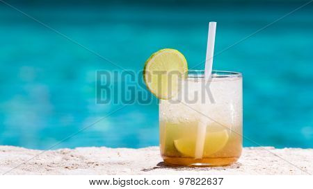 Glass Of Caipirinha