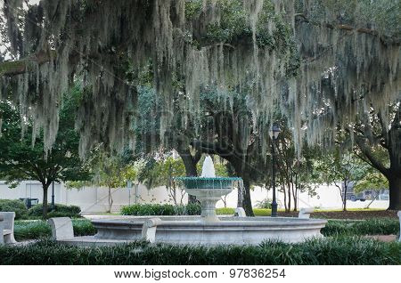 Savannah Square Fountain