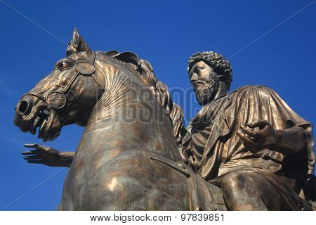 L'empereur Marc-Aurèle au Capitole