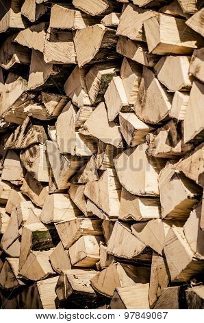 Pile of firewood