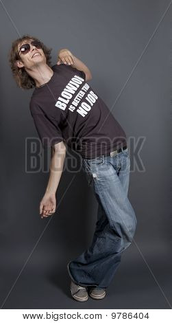 Young Man Dance
