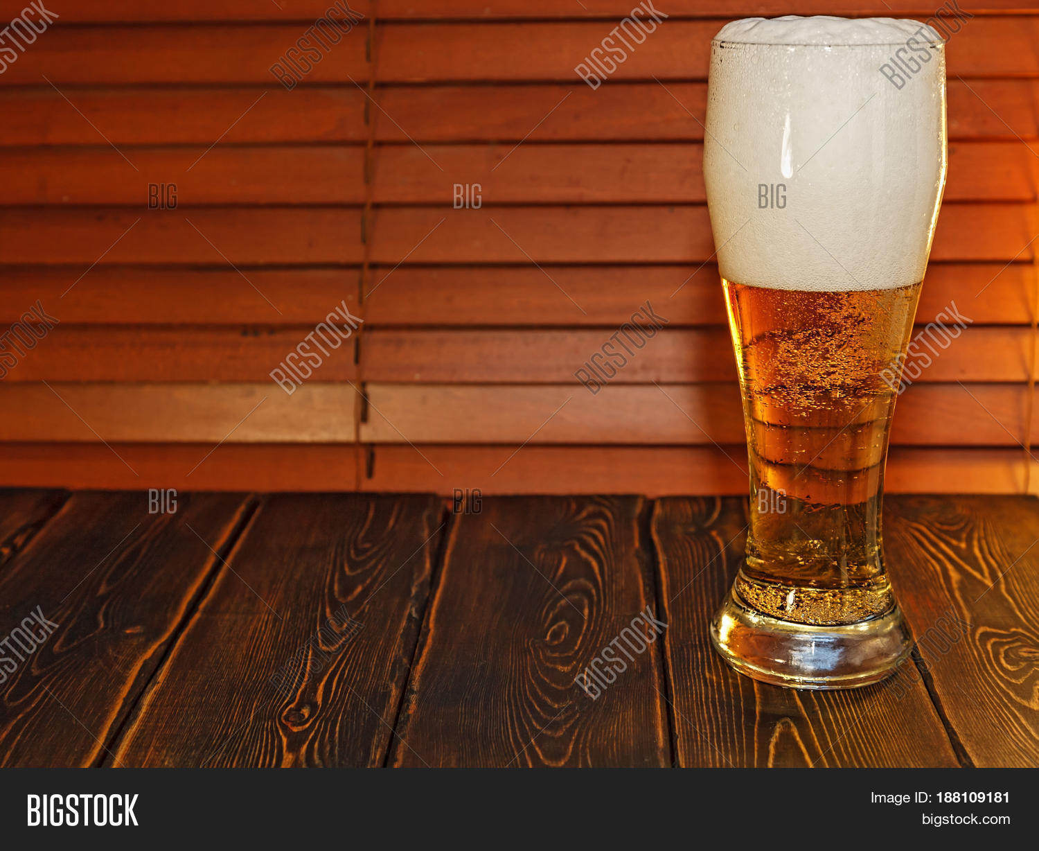 Large Glass Beer. On Image & Photo (Free Trial) Bigstock