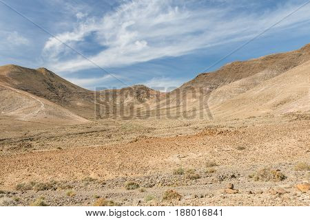 Barranco Del Higuerial In Lanzarote, Spain