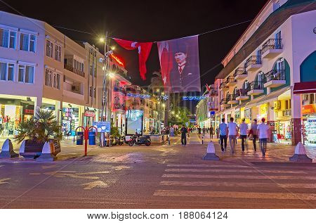 The Evening Walk In Kemer
