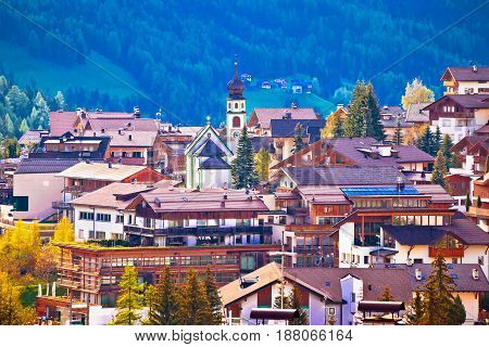 Alpine Village Of San Cassiano View