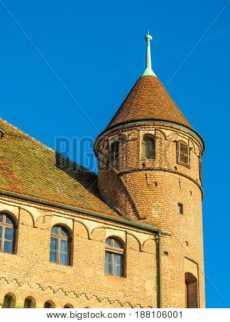 Tower of the Chateau Saint-Maire, Lausanne, Switzerland