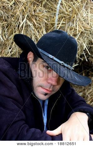 Cowboy's portrait