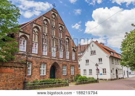 Historic Church Building Probstei In The Center Of Uelzen
