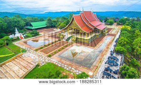 Wat Sirindhorn Wararam Phu Prao Temple
