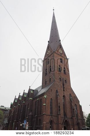 St Petri Church In Hamburg