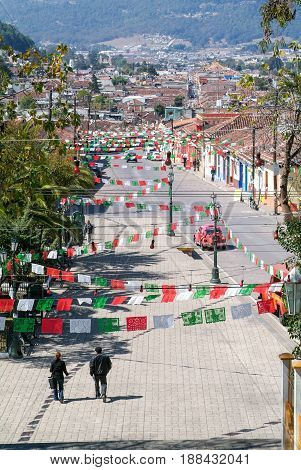Aerial View To San Cristobal De Las Casas, Mexico