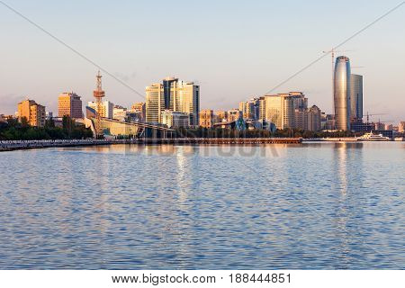 The Baky Skyline View