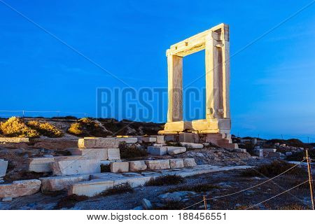 Portara Palatia, Naxos Island