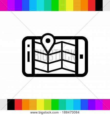 icon stock vector illustration flat design style
