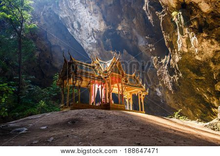 Phraya Nakhon Cave. Khao Sam Roi Yot National Park in Thailand