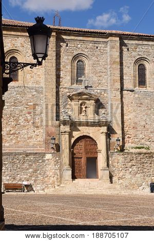 San Juan Bautista church Atienza Guadalajara province Castilla-La ManchaSpain