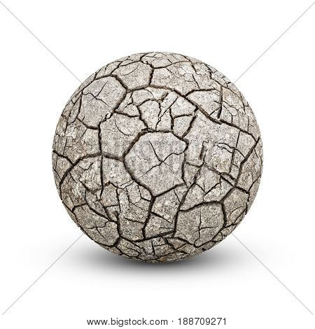 Texture cracked dry the surface of the earth. Earth turned into a desert. Global warming drought.