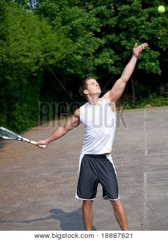 Unge tennisspiller