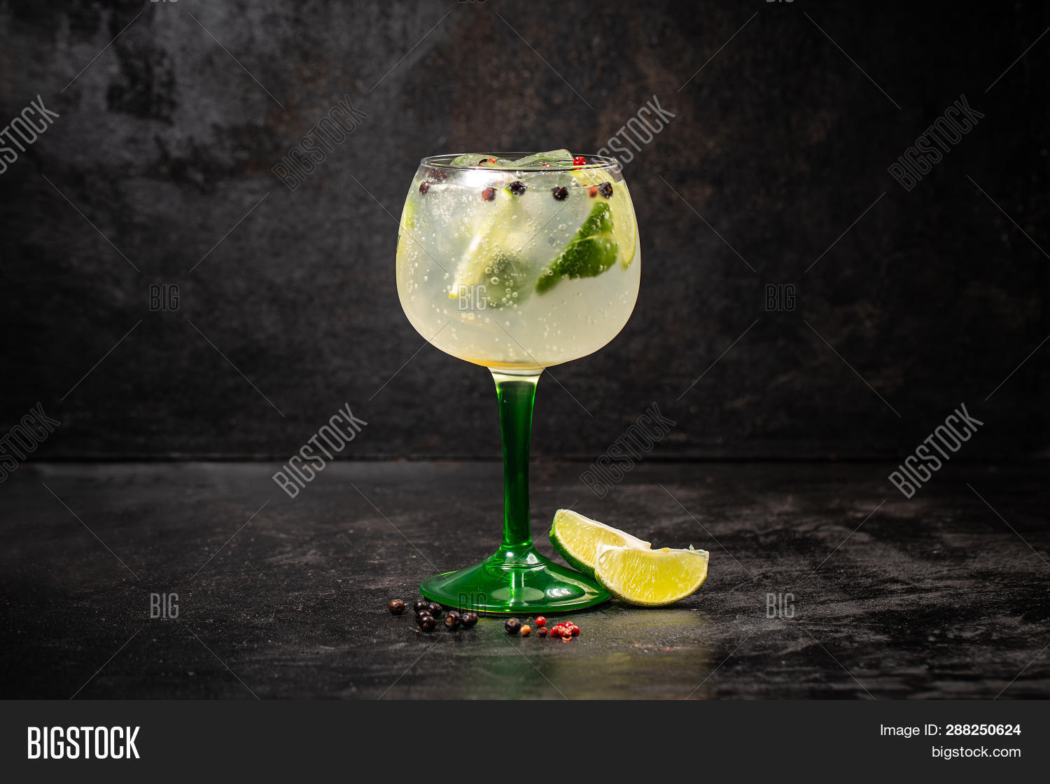 Glass Gin Tonic Mint, Image & Photo (Free Trial) Bigstock