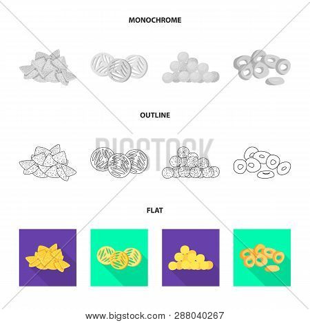 Vector Design Of Oktoberfest And Bar Icon. Set Of Oktoberfest And Cooking Vector Icon For Stock.