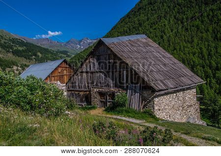 Queyras Regional Park In Hautes Alpes In France