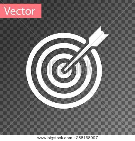 White Target Arrow Vector Photo Free Trial Bigstock