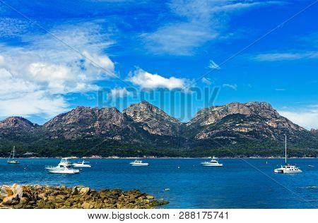 Freycinet National Park, Tasmania, Australia.