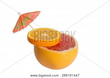 Fruit Mix. Red Apple, Green Apple, Orange And Lemon. Various Type Of Fruit Slices Stacked With Splas