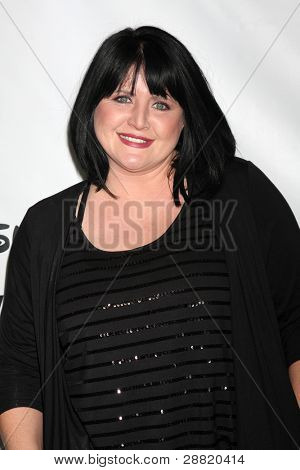 LOS ANGELES - Ocak 10: Tina Yothers ABC TCA parti kış 2012 Langham Huntington s gelir
