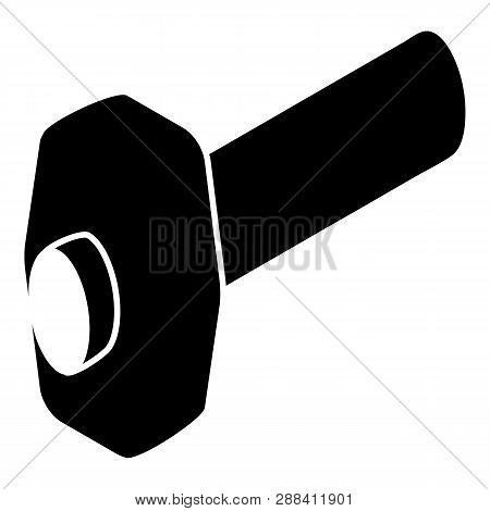 Sledgehammer Icon. Simple Illustration Of Sledgehammer Icon For Web