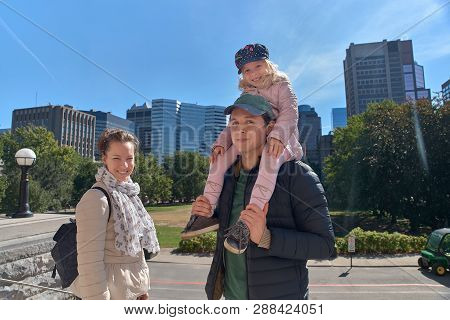 Montreal, Quebec, Canada September 14, 2018: Mcgill Campus - State Research University In English. A