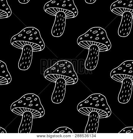 Cute Cartoon Mushroom Vector Photo Free Trial Bigstock
