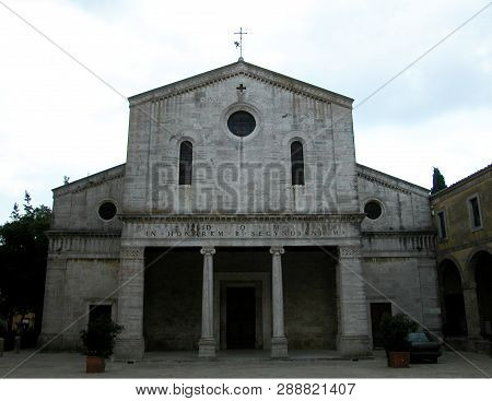 Cathedral St. Secondiano In Chiusi, Tuscany, Italy