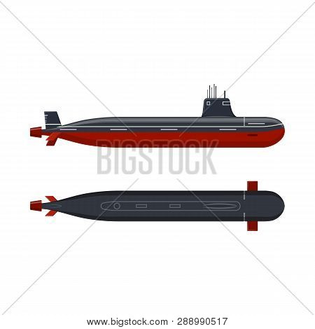 Vector Illustration Of Boat And Navy Icon. Set Of Boat And Deep   Stock Vector Illustration.