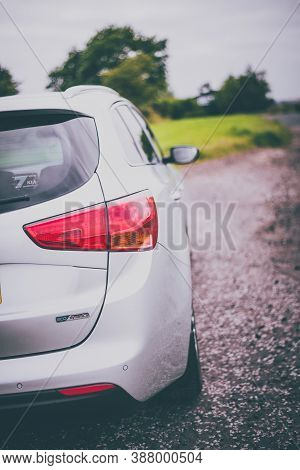 Auchterarder, Scotland - 20 July 2020: Kia Cee'd Sw