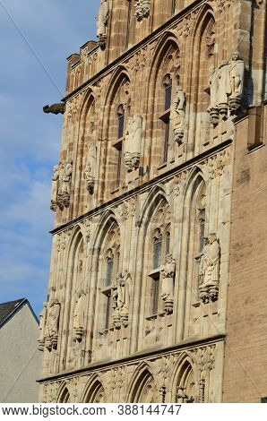 Building Of Cologne City Hall (kolner Rathaus), Germany