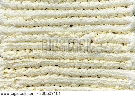 Background Polyurethane Foam For Thermal Insulation Of Walls And Installation Of Windows And Doors.