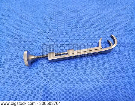 Closeup Image Of Lowman Bone Holding Clamp Or Bone Holding Forceps